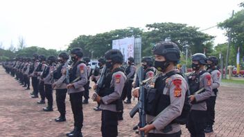 Message Important Au Personnel De La Brigade Mobile De La Police D’Aceh 203 Qui Part Pour La Papouasie: Protégez L’image De La Police!