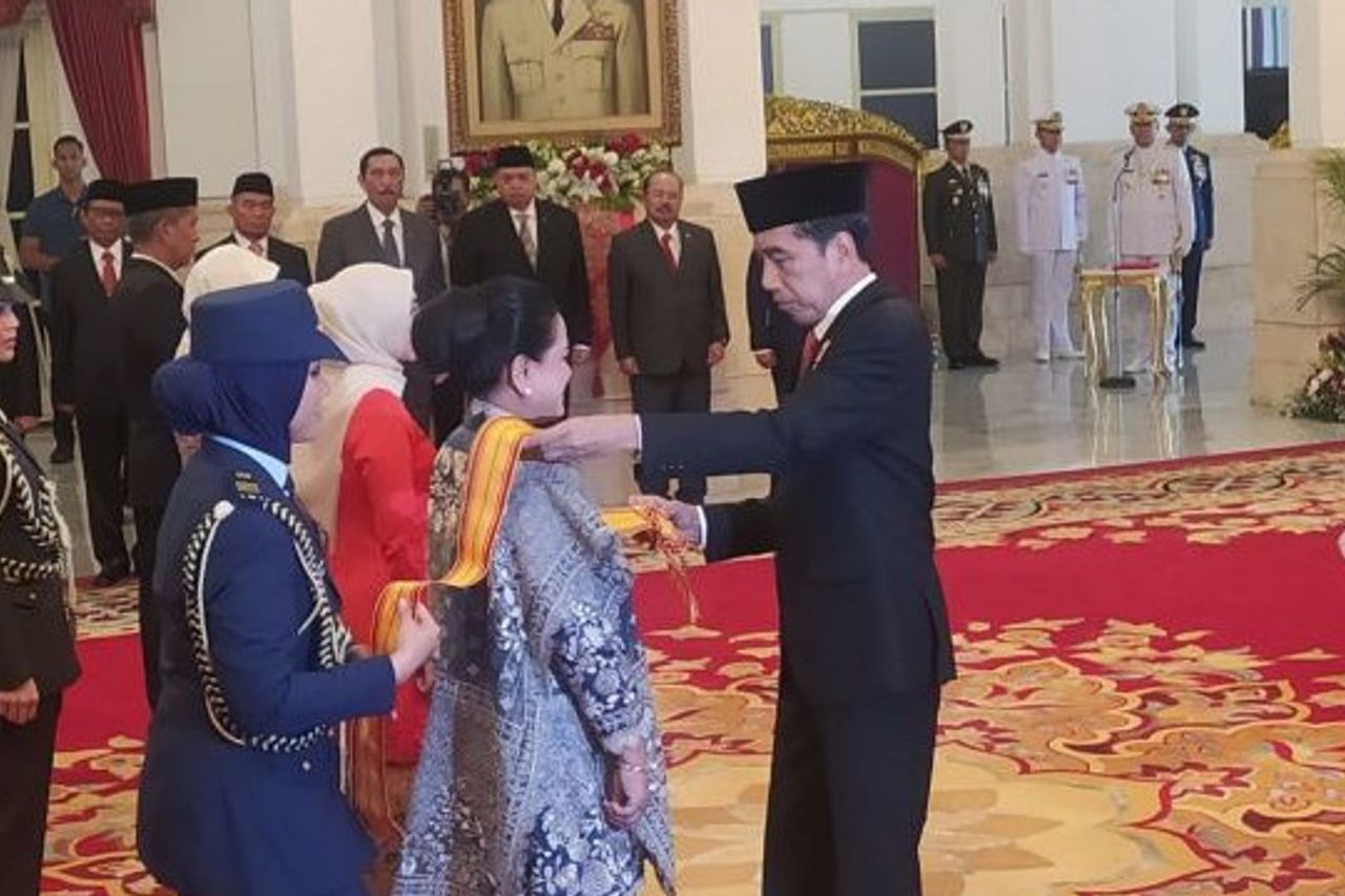 Iriana Receives Honorary Signs? Jokowi: Please Ask The Title Council