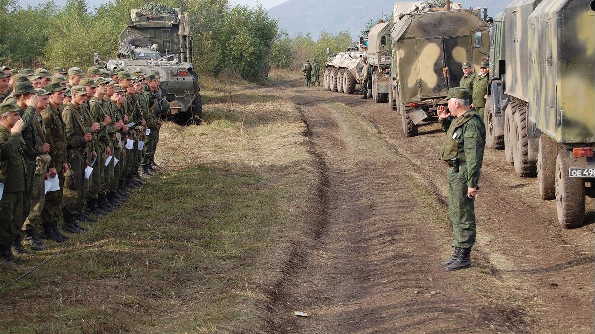 Rusia Gelar Latihan Tentara yang Dimobilisasi di Krimea dan Dekat Perbatasan Ukraina