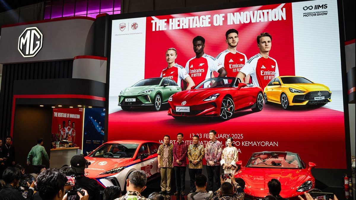 MG Boyong MG4 EV Xpower Livery Arsenal di IIMS dan Tawarkan Ragam Promo Menarik