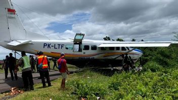 Pesawat Asian One Kecelakaan Saat Lepas Landas di Bandara Kenyam Nduga