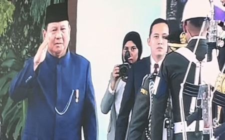 Akan Dilantik Jadi Presiden dan Wapres RI, Prabowo-Gibran Kompak Pakai Beskap Adat Betawi