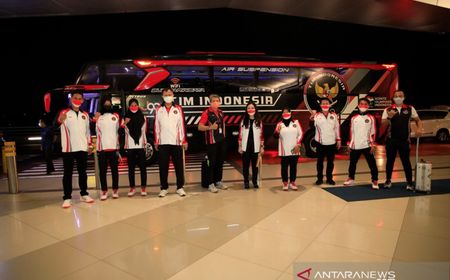 Rombongan Kedua Tim Olimpiade Indonesia Tiba di Tokyo Pagi Ini