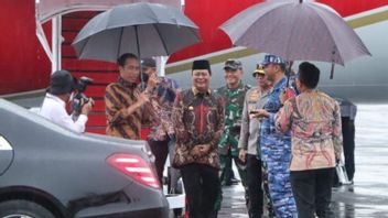 Jokowi Mendarat di Banjarbaru, Besok Buka Muktamar Rabithah Melayu Banjar hingga Datangi Pasar Astambul