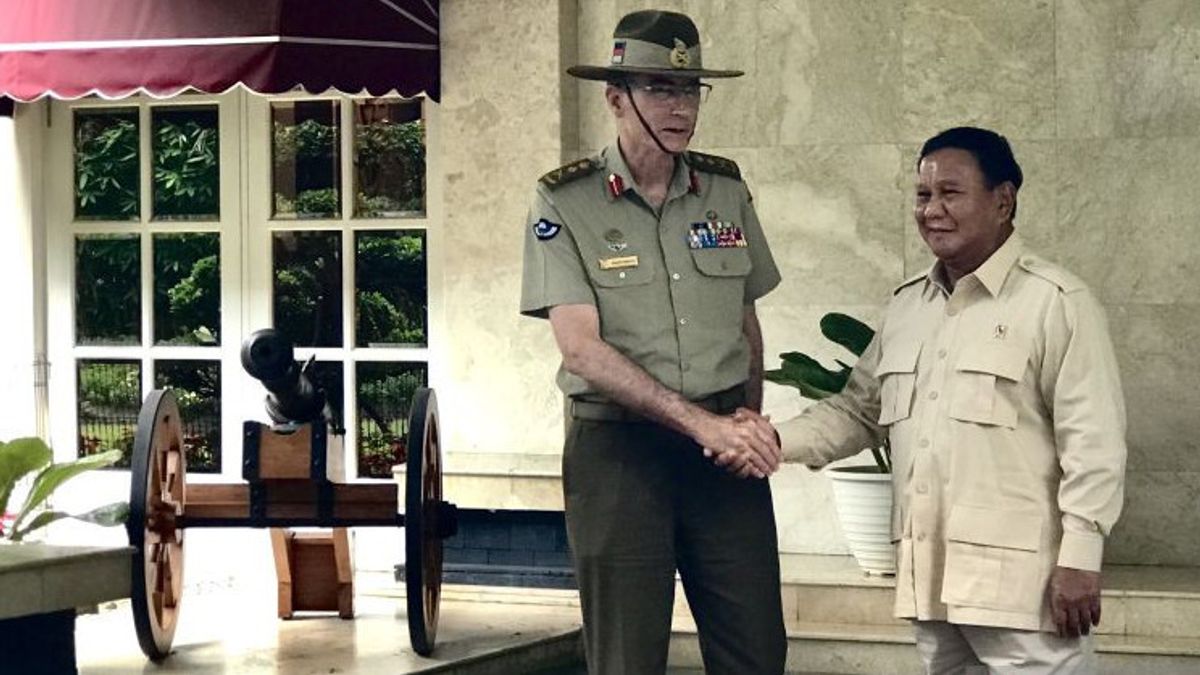 Angus Campbell将军再次返回雅加达访问Prabowo,1年内有2次