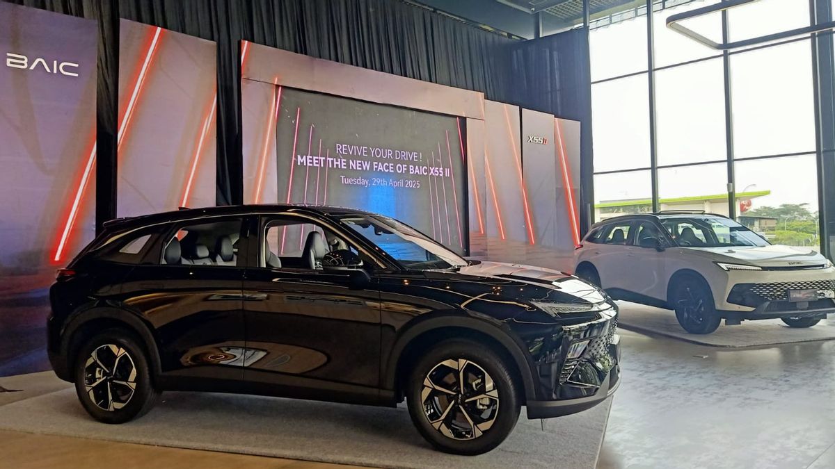 BAIC X55 II Lowers Prices So This Way, The Latest Appearance Is Even Fresher