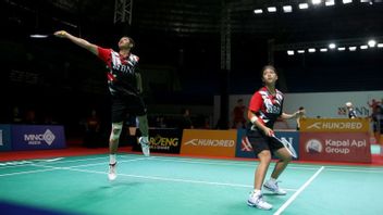 Just Debuted, Apik Adrian/Felisha Open Indonesia's Victory Over Vietnam At BAJC 2023