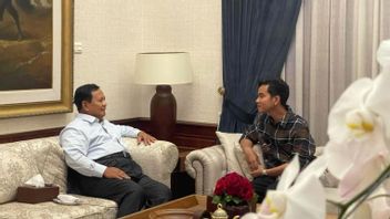 The Moment Of The Relaxed Prabowo-Gibran Meeting In Kertanegara