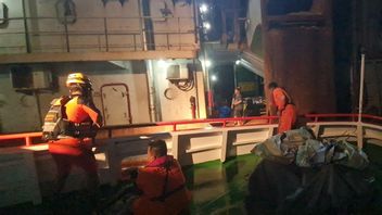 MVメハド2隻の乗組員が避難した秒:LKP出発点から2海里離れた場所で船が洗浄されました