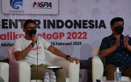 Untuk Pers, Ada Media Center MotoGP 2022 yang Baru Diresmikan Sandiaga Uno dan Hadi Tjahjanto