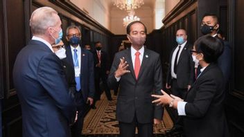 President Jokowi Holds CEOs Forum Meeting In Glasgow Scotland