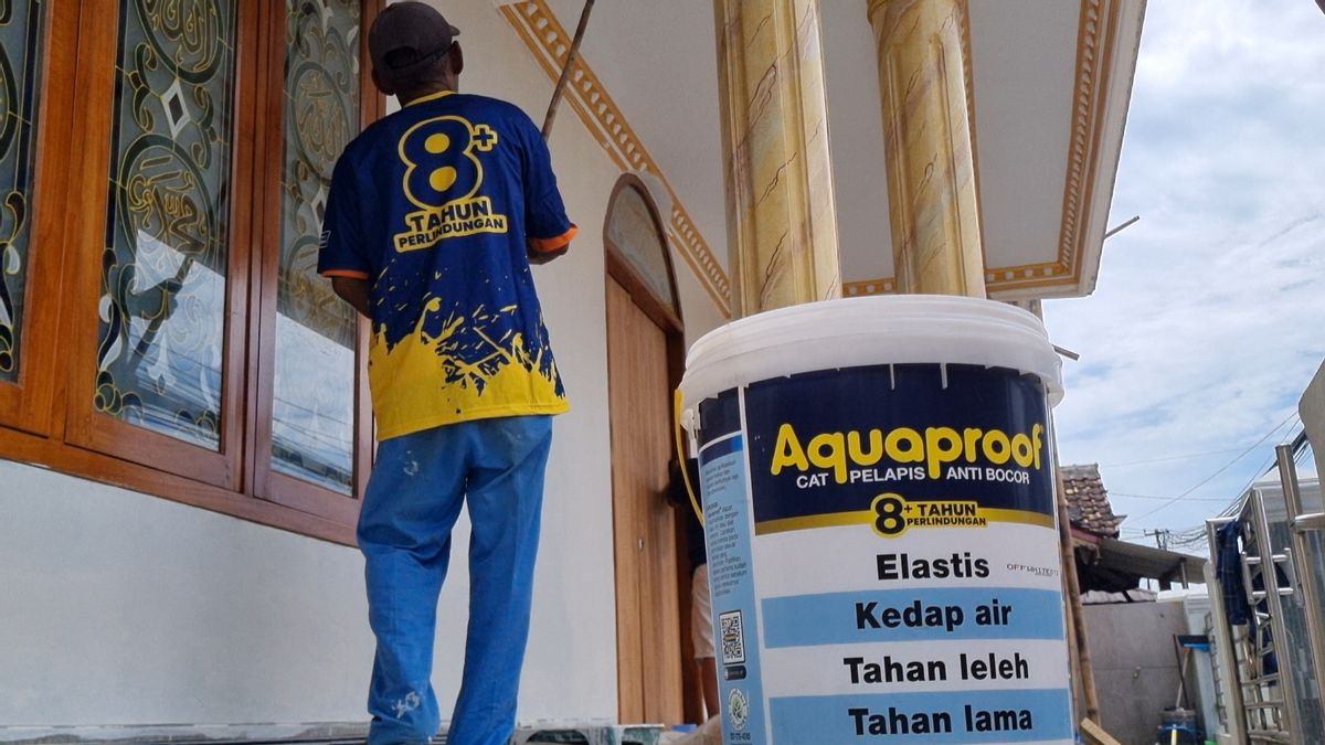 Aquaproof Wujudkan Masjid Lebih Nyaman dan Indah Lewat Program CSR Pengecatan