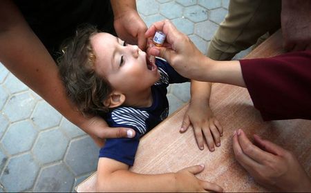 Militer Israel Bantah Serang Klinik Vaksinasi Polio di Gaza Utara