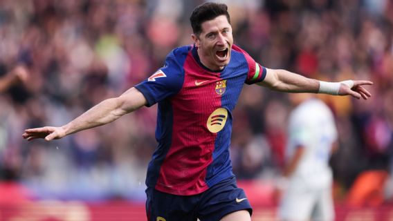 Gol Tunggal Robert Lewandowski Menangkan Barcelona Atas Deportivo Alaves