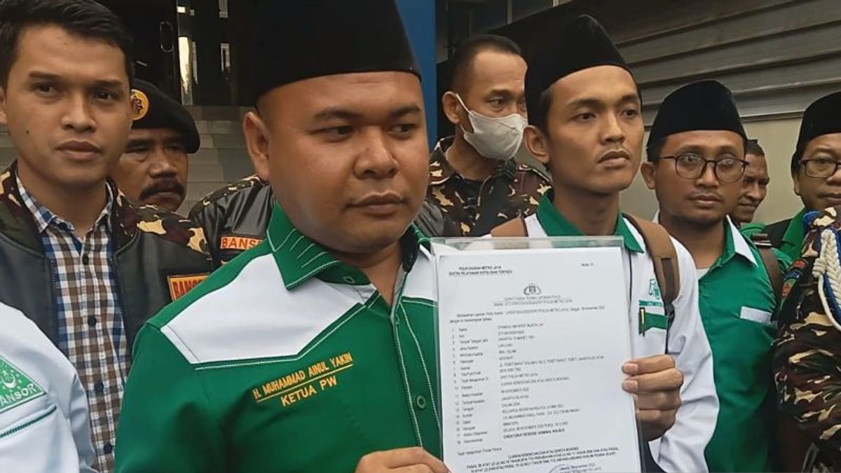 Giliran GP Ansor DKI Polisikan Faizal Assegaff karena Cuitan Diduga Cemarkan Nama Baik Gus Yahya
