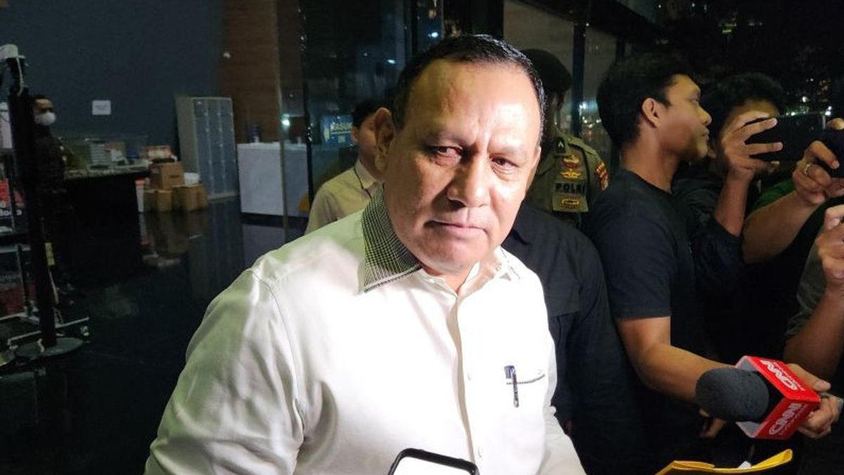 Firli Bahuri Admits He Can't Complete His Duties As Chairman Of The KPK: I'm Sorry