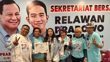 BEJO志愿者宣布支持Prabowo和Gibran Rakabuming