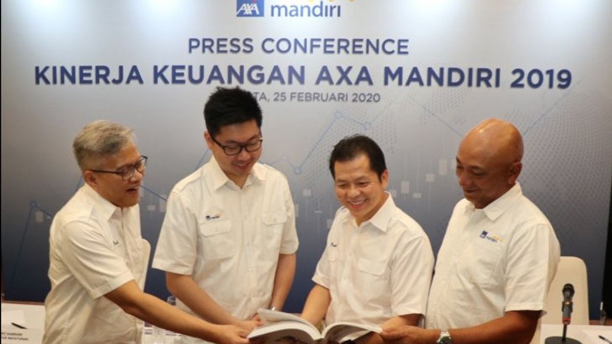 AXA Mandiri被OJK禁止不能在银行出售保险，声称健康的财务状况