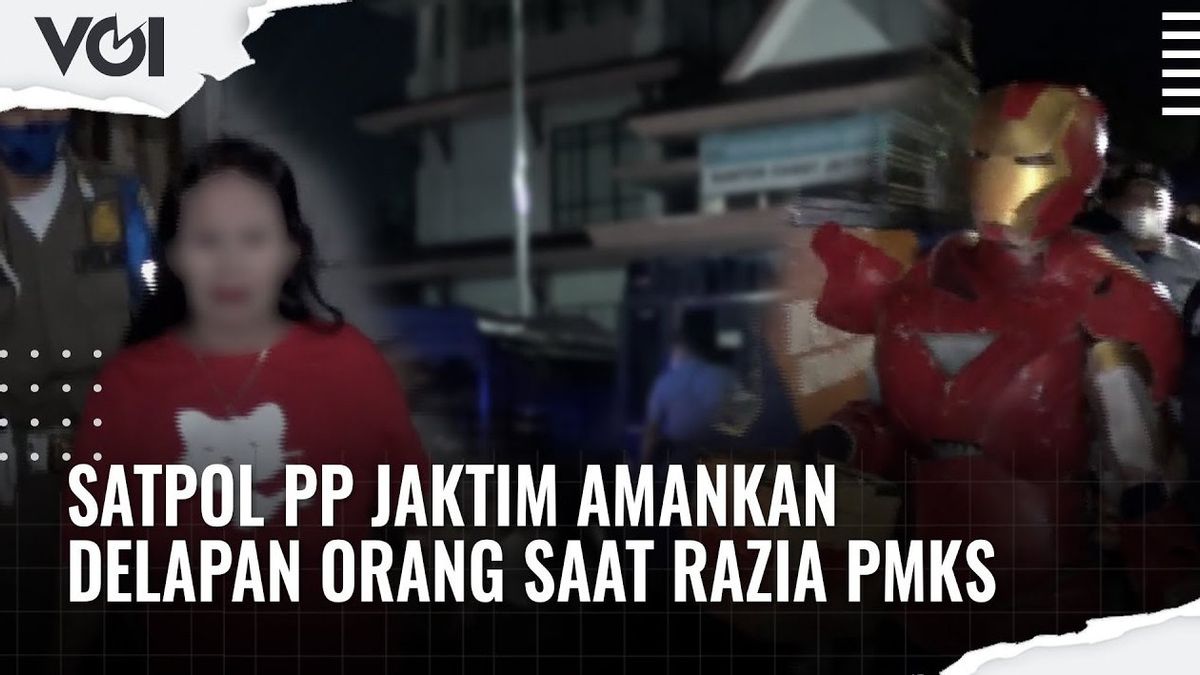 VIDEO: 8 Orang Terjaring Razia PMKS di Kawasan Cipinang Jakarta Timur
