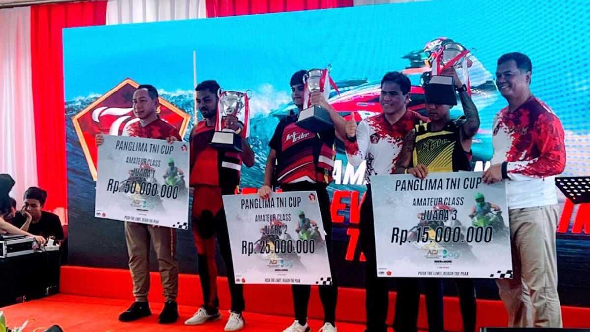 Kejuaraan Jetski Panglima TNI Cup 2024 Torehkan Rekor MURI