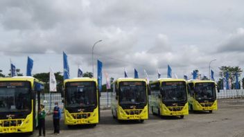 Ministry Of Transportation Launches Friends Bus For Banjarbakula, South Kalimantan
