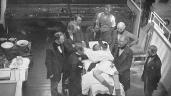1845年12月27日、歴史上初めて初めて麻酔が出産に使用された