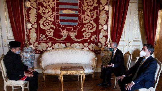 L’ambassadeur De LBBP Ri, Rudy Alfonso, Soumet Une Lettre De Confiance, Le Président Portugais Prêt à Améliorer Les Relations Bilatérales