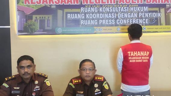 Korupsi di Program Tokopika, Kejari Aceh Barat Daya Tahan Ketua CCIA Inisial YP