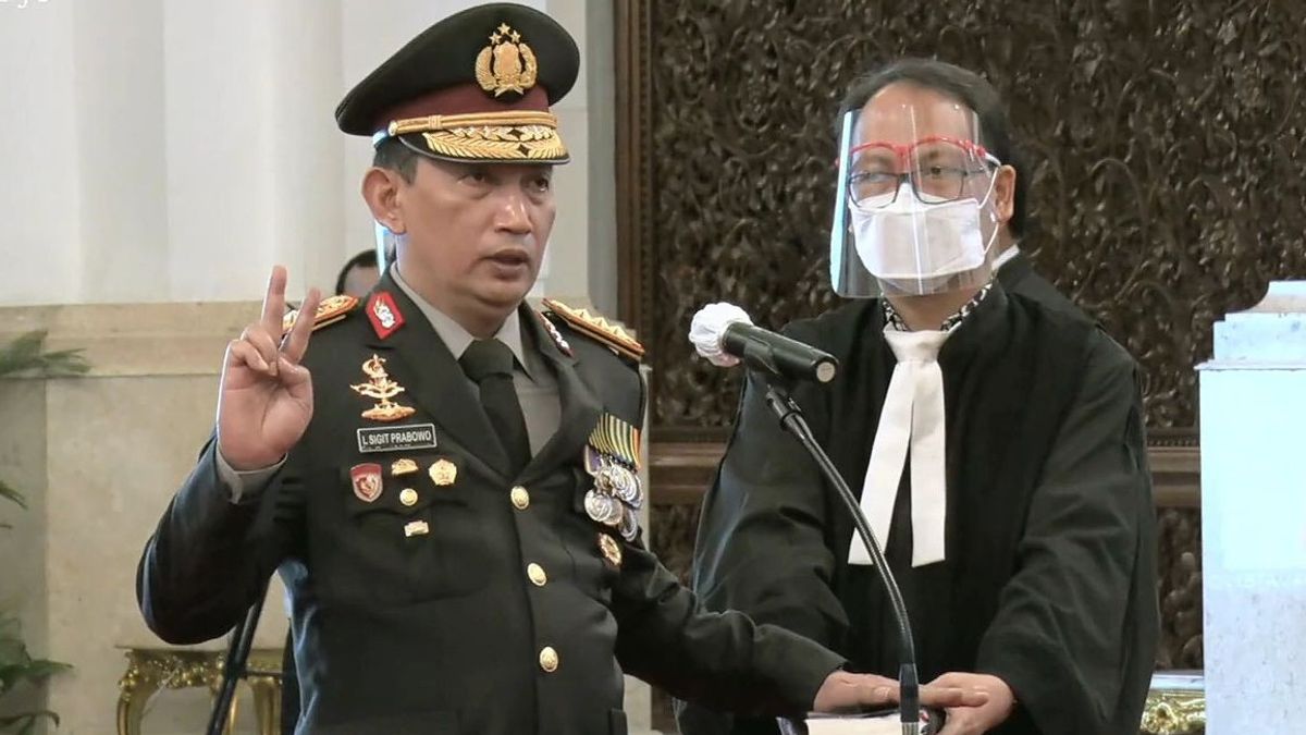 Serah Terima Jabatan, Jenderal Idham Azis Singgung Tangan Dingin Kapolri Baru