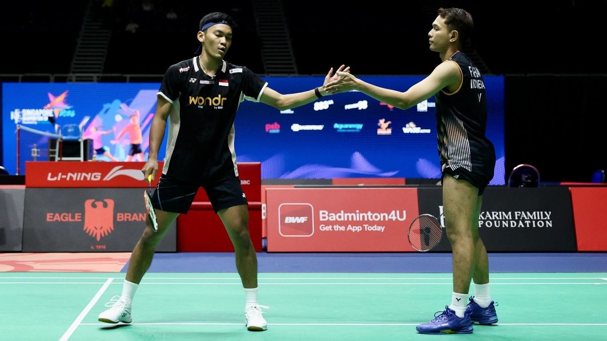 Fajar/Fikri Advance to the Semifinal of the 2026 Singapore Open