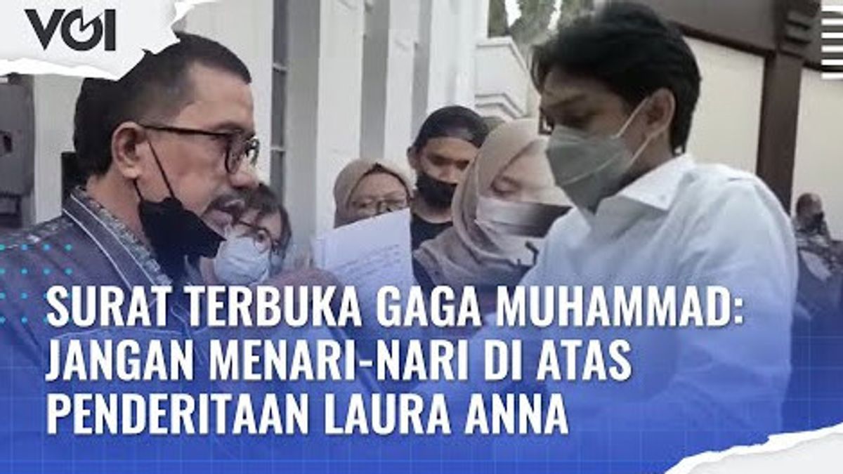 فيديو: رسالة غاغا محمد المفتوحة: لا ترقص على محنة لورا آنا