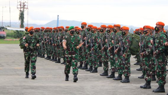 Pangdam XVII/Cenderawasih Lepas Satgas Kopasgat 