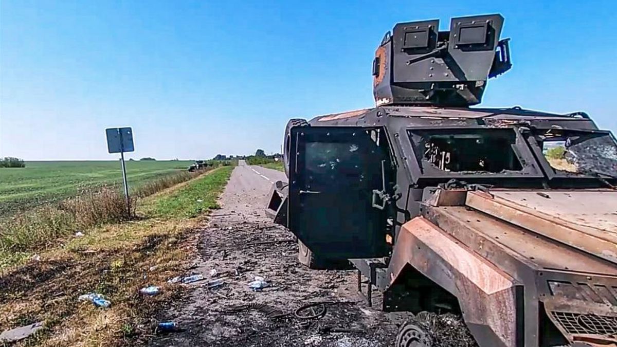 La Russie s’est abattue sur la frontière ukrainienne de Kursk avec une bombe, deux personnes tuées