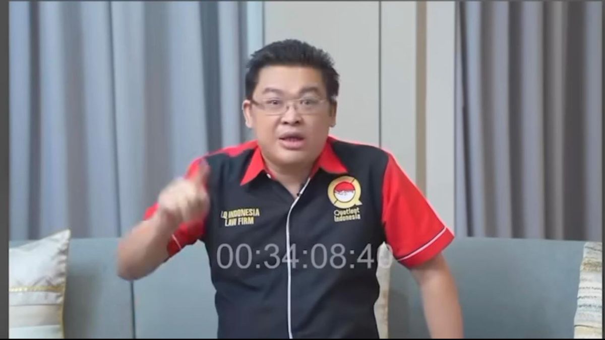 Alvin Lim Accusez Ferdy Sambo non détenu à Lapas Salemba, Kalapas: 'Ngawur'
