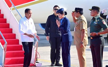 Bertolak ke Jawa Tengah, Jokowi Tanam Padi hingga Resmikan Terminal