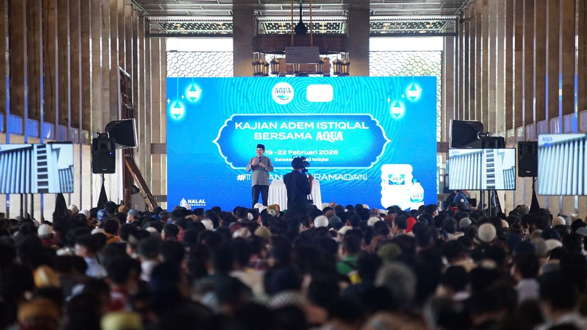 Istiqlal Beri Penghargaan ke AQUA usai Dukung Program Ramadan 2026