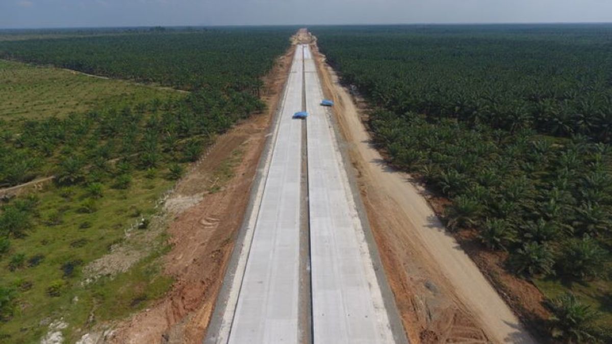 实现41%的进展，Indrapura-Kisaran收费公路计划于2022年底完工