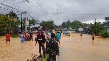 Diguyur Hujan Deras, Kota Singkawang Terendam Banjir