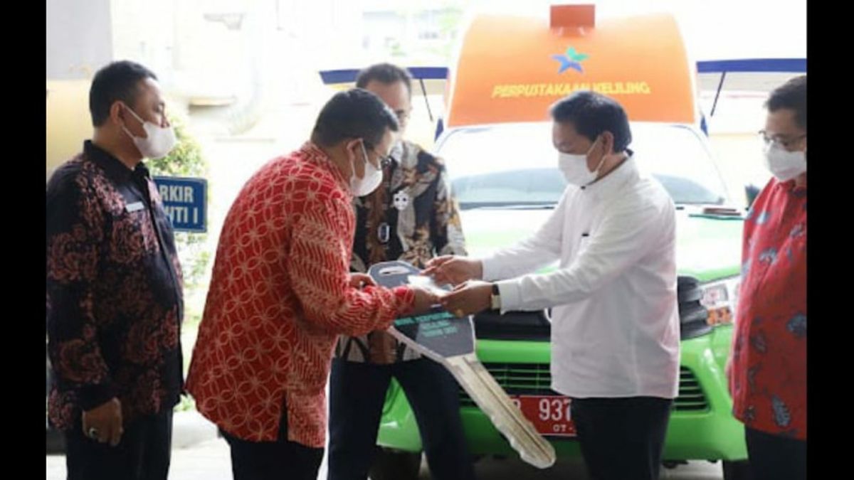 Pemkab Bangka Selatan Mendapat Bantuan Mobil Perpustakaan Keliling dari Perpusnas