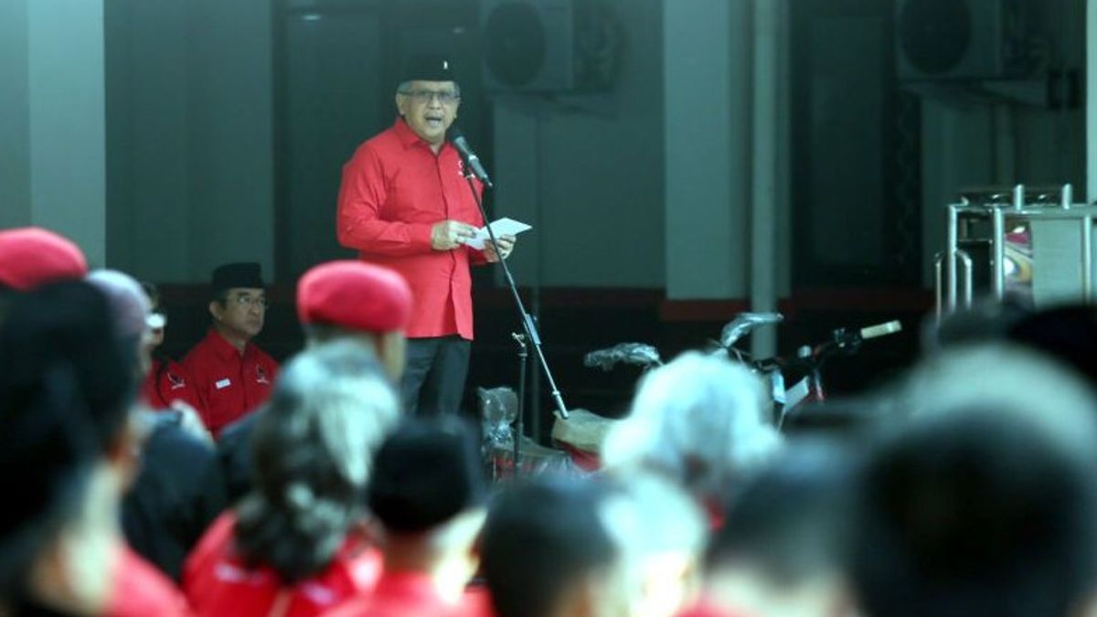Pdip说,Pak Anies,这是Pekik Merdeka领导时手的问候的意义。