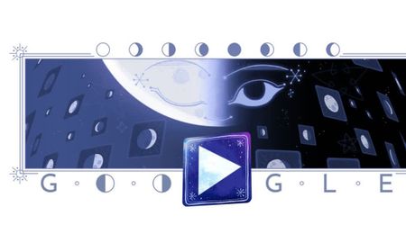 Google Doodle Hari Ini Rayakan Bulan Sabit Terakhir di Oktober