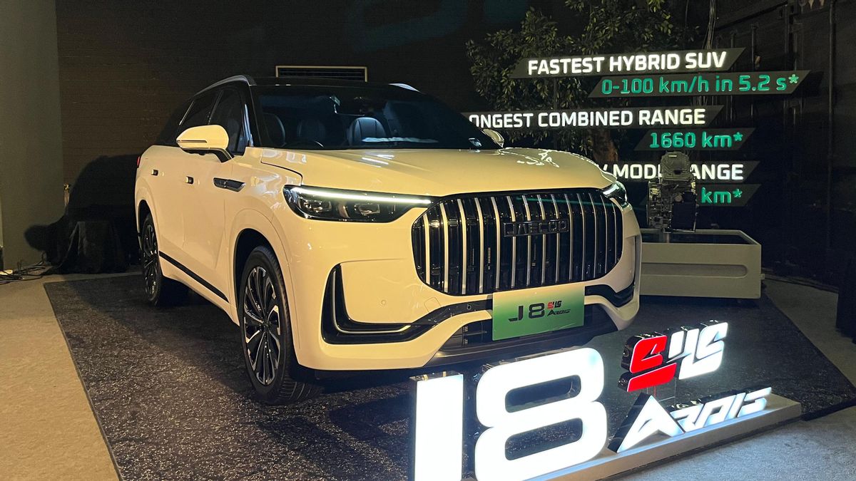 JAECOO J8 SHS Catat Rekor MURI, Tembus Jarak 1.660 Km dari Gabungan Bensin dan Listrik