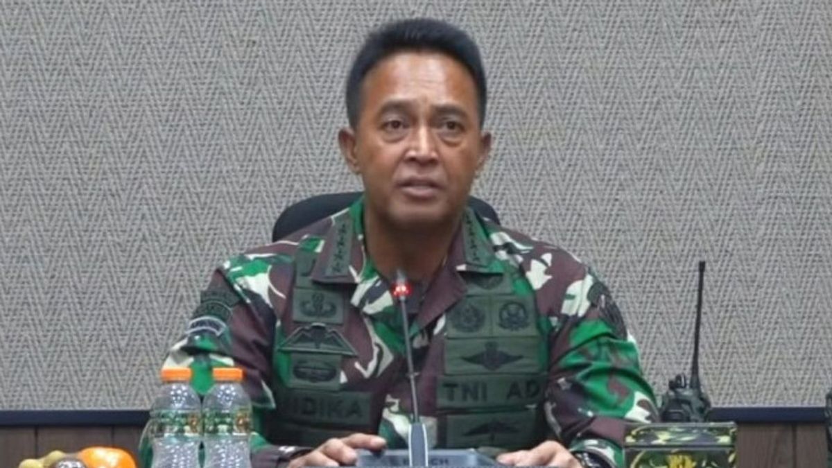 General Andika Considers Virginity Test Has Nothing To Do With Women's Army Corps Entrance Test