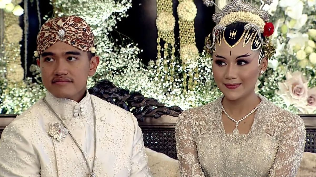 Beri Ceramah di Akad Nikah, Ma’ruf Amin Sampaikan 2 Nasehat untuk Keluarga Baru Kaesang dan Erina