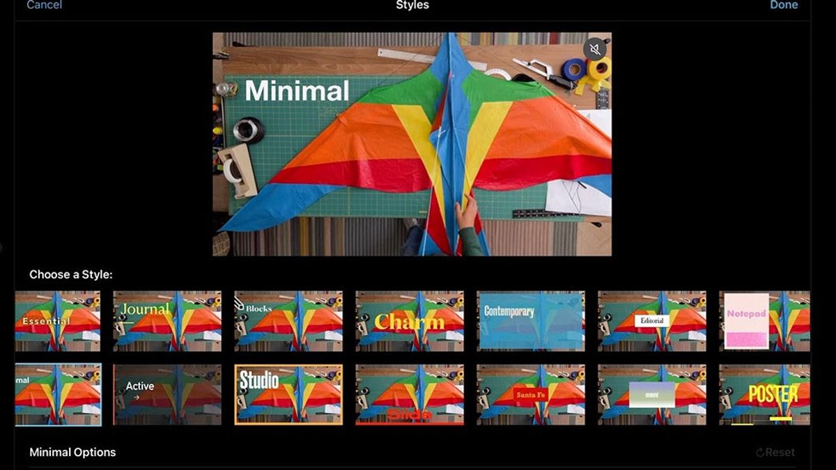 苹果为iMovie带来了更新，用户可以自动制作电影