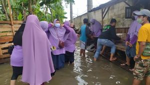 64 Titik Lokasi Banjir di Kota Serang Mulai Surut
