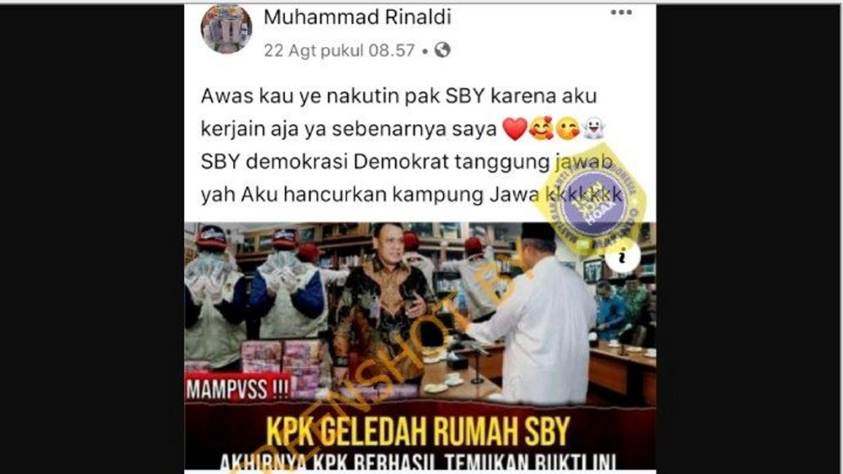 KPK Geledah Rumah SBY dan Temukan Rp177 Triliun? Hati-Hati, Itu Cuma Hoaks!