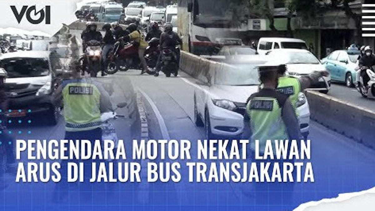 VIDEO: Avoid Raids, Motorcyclists Reckless Against Direction