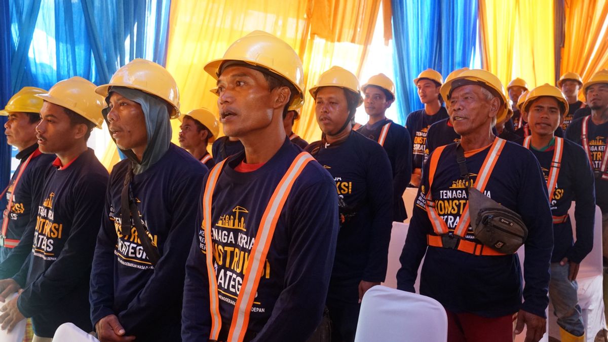 Brantas Abipraya Dukung Sertifikasi 300 Tenaga Kerja Konstruksi pada Proyek Sekolah Rakyat Lampung