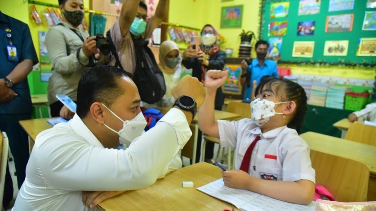 Pembelajaran Tatap Muka 100 Persen di Surabaya Terapkan 2 Shift, Begini Ketentuannya